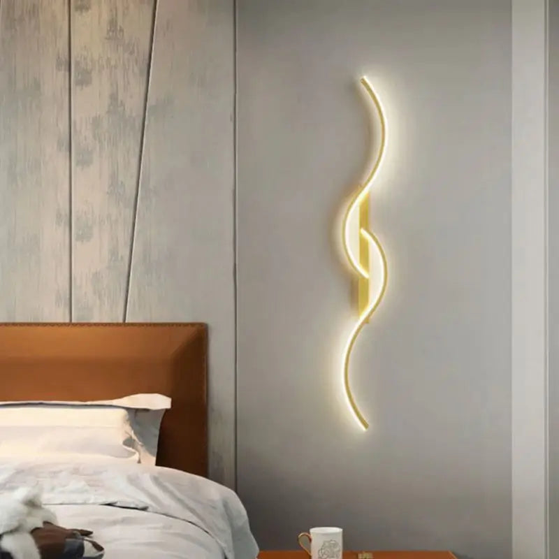 wall sconce, side profile showing mounting depth