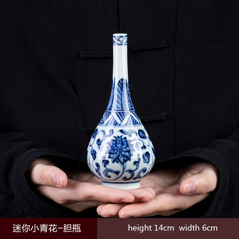 Jingdezhen Blue White Porcelain Vase