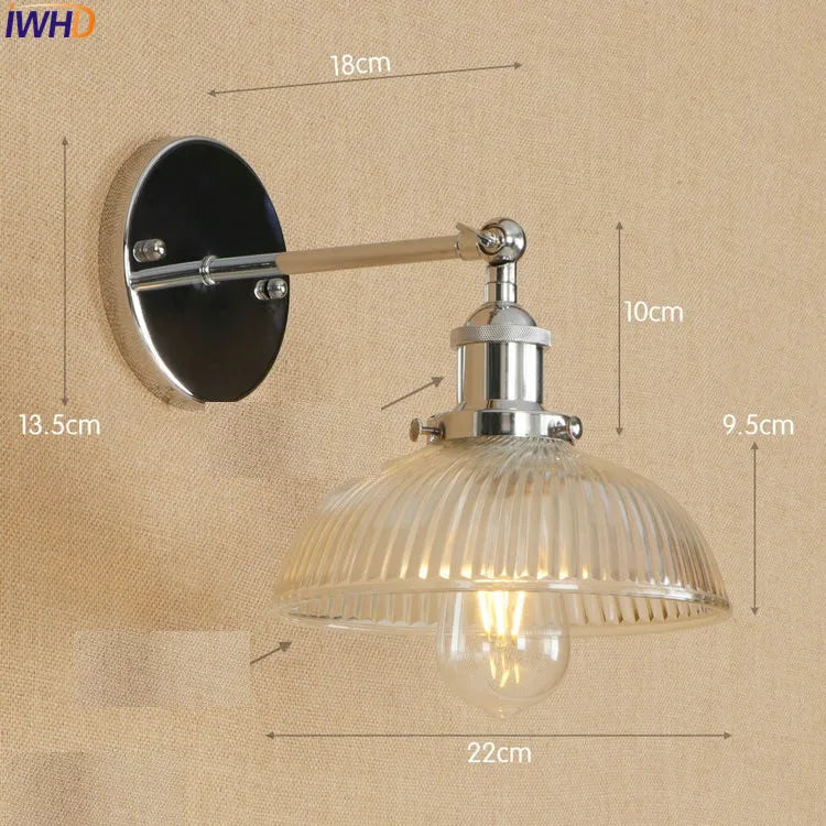 Antique Brass Swing Arm Wall Sconce
