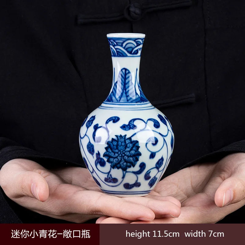 Jingdezhen Blue White Porcelain Vase
