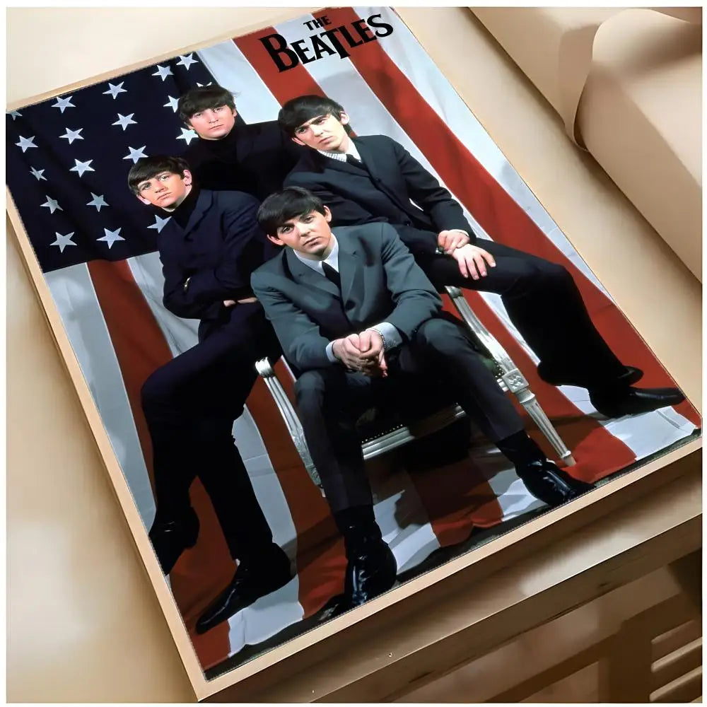 The Beatles Classic Rock Music Canvas Wall Art
