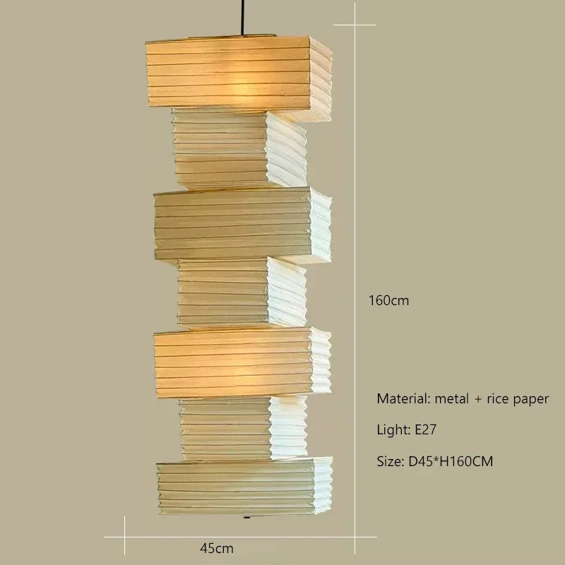 Washi Paper Pendant Light