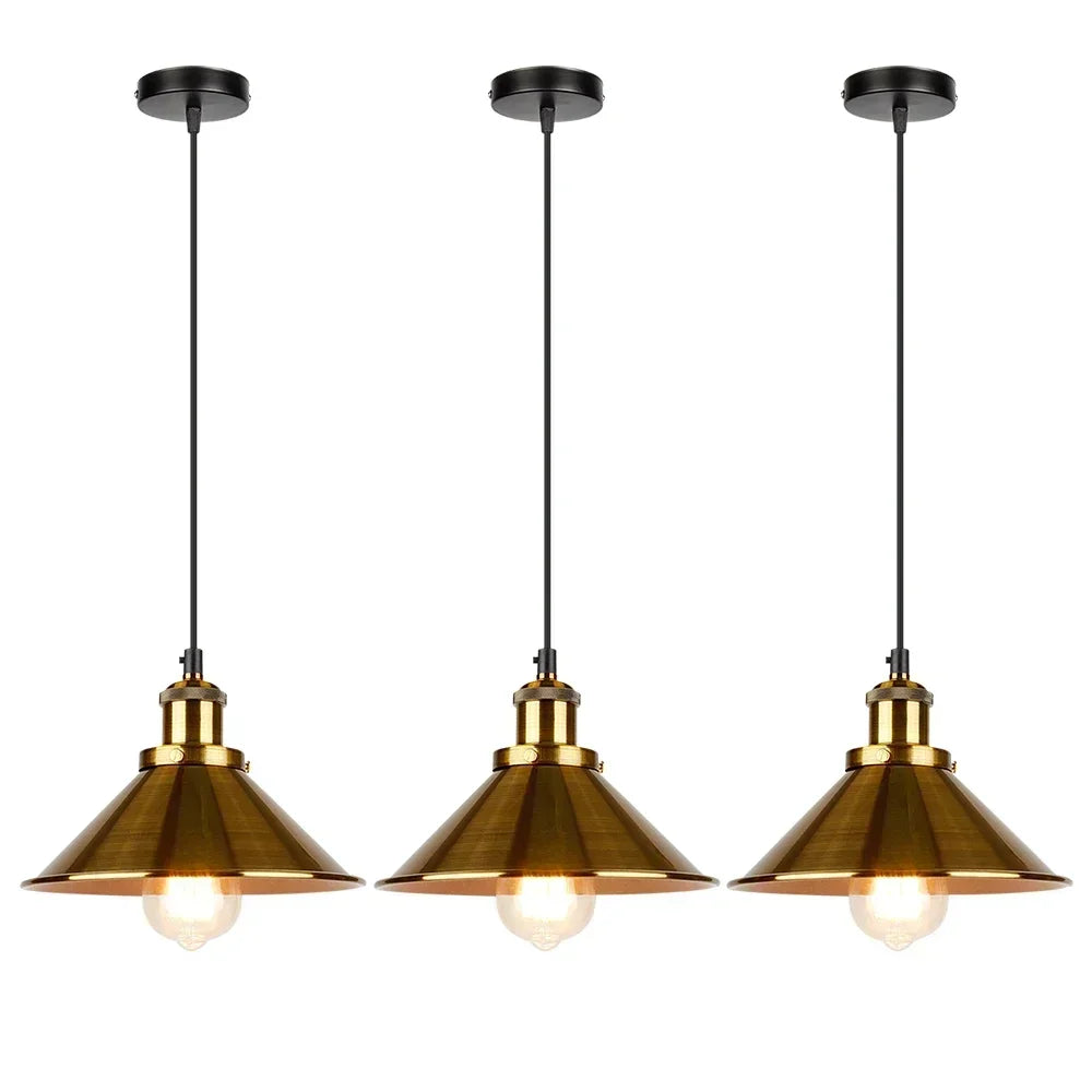 Vintage Chrome Multi Pendant