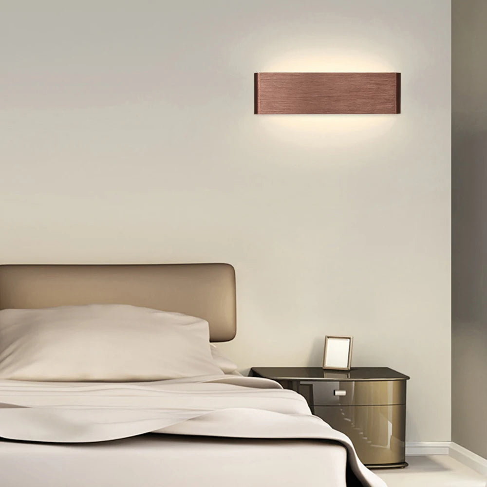 Modern Gold LED Strip Wall Sconce