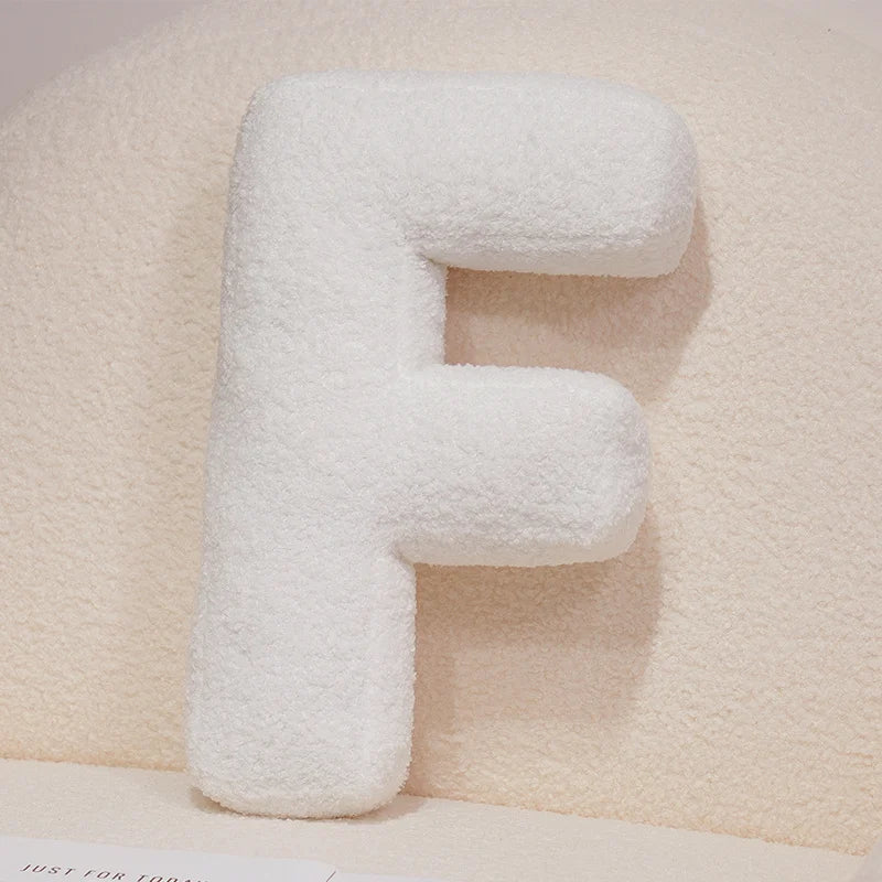 Alphabet Letter Plush Pillow
