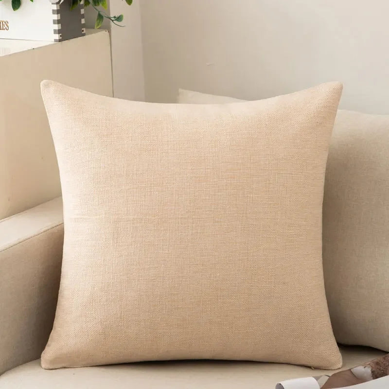 Farmhouse Chenille Throw Pillow Cover