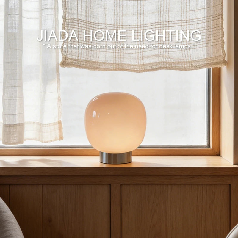Mochi Glow lamp close-up soft diffused LED surface texture detail