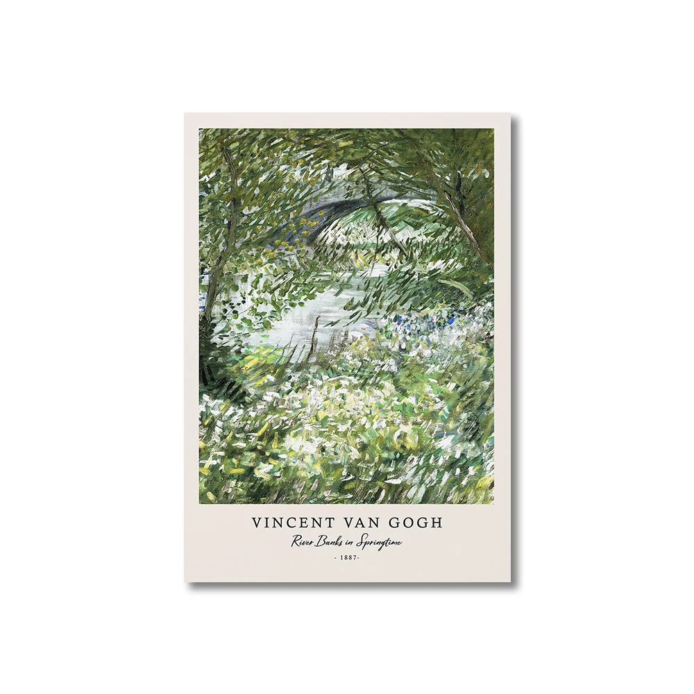 Van Gogh Starry Night Classic Canvas Wall Art Print