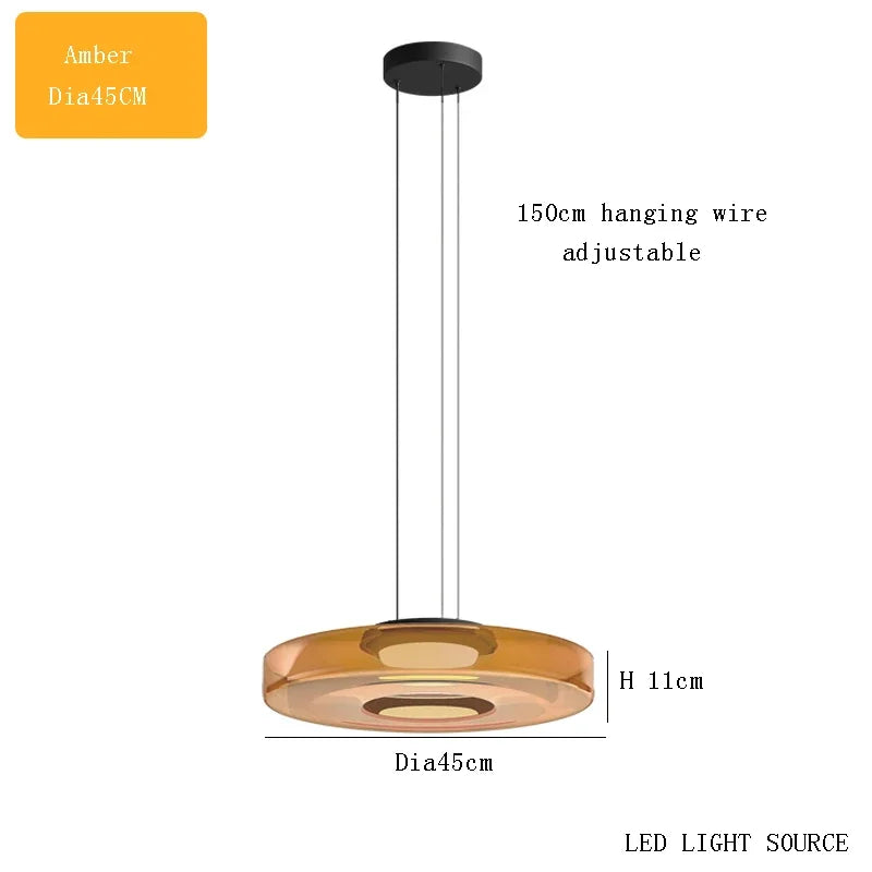 Art Glass Pendant Light