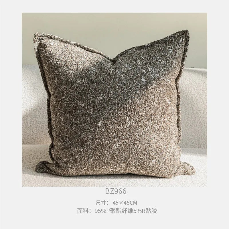 Branch Print Luxury Pillow Cover — styling detail