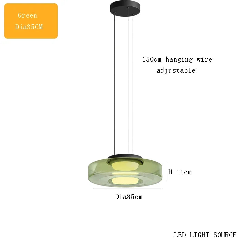 Art Glass Pendant Light