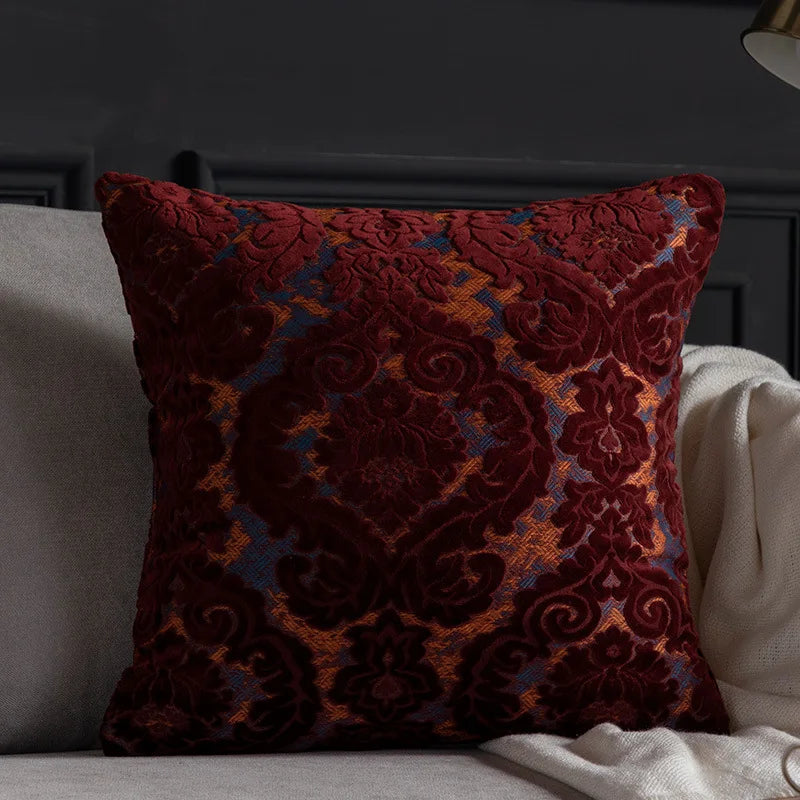 Light Luxury Jacquard Pillow Cover