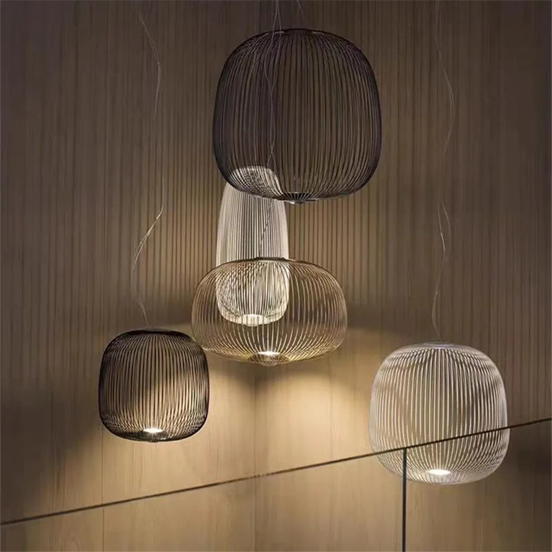 Spokes Birdcage Pendant Lamp