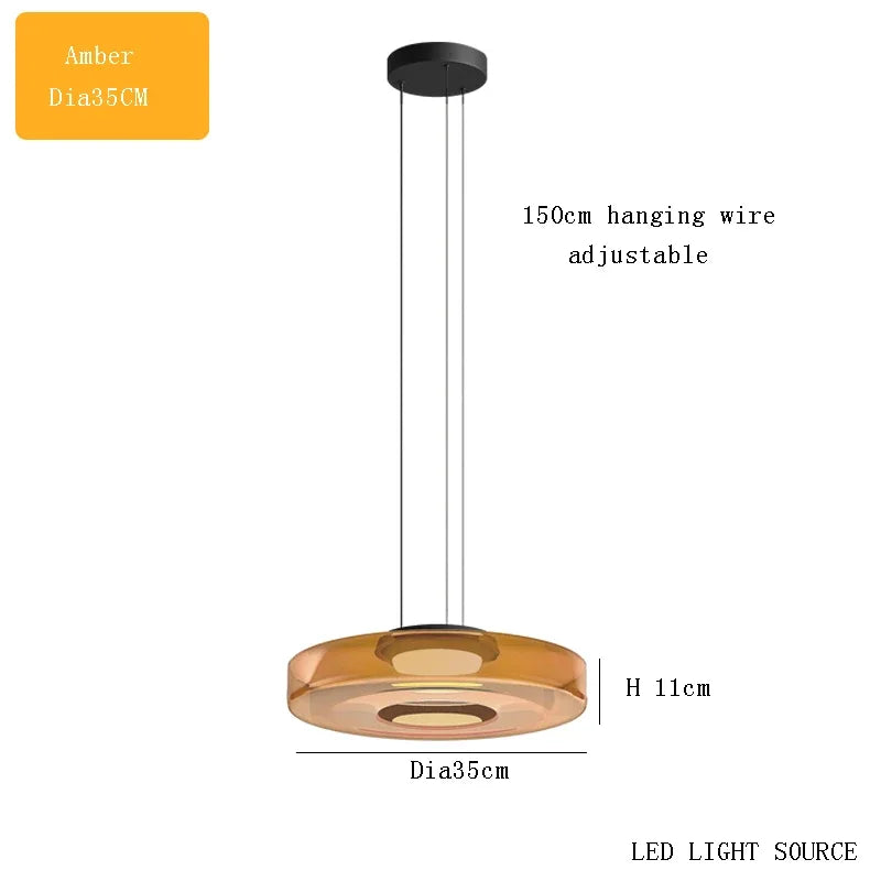 Art Glass Pendant Light