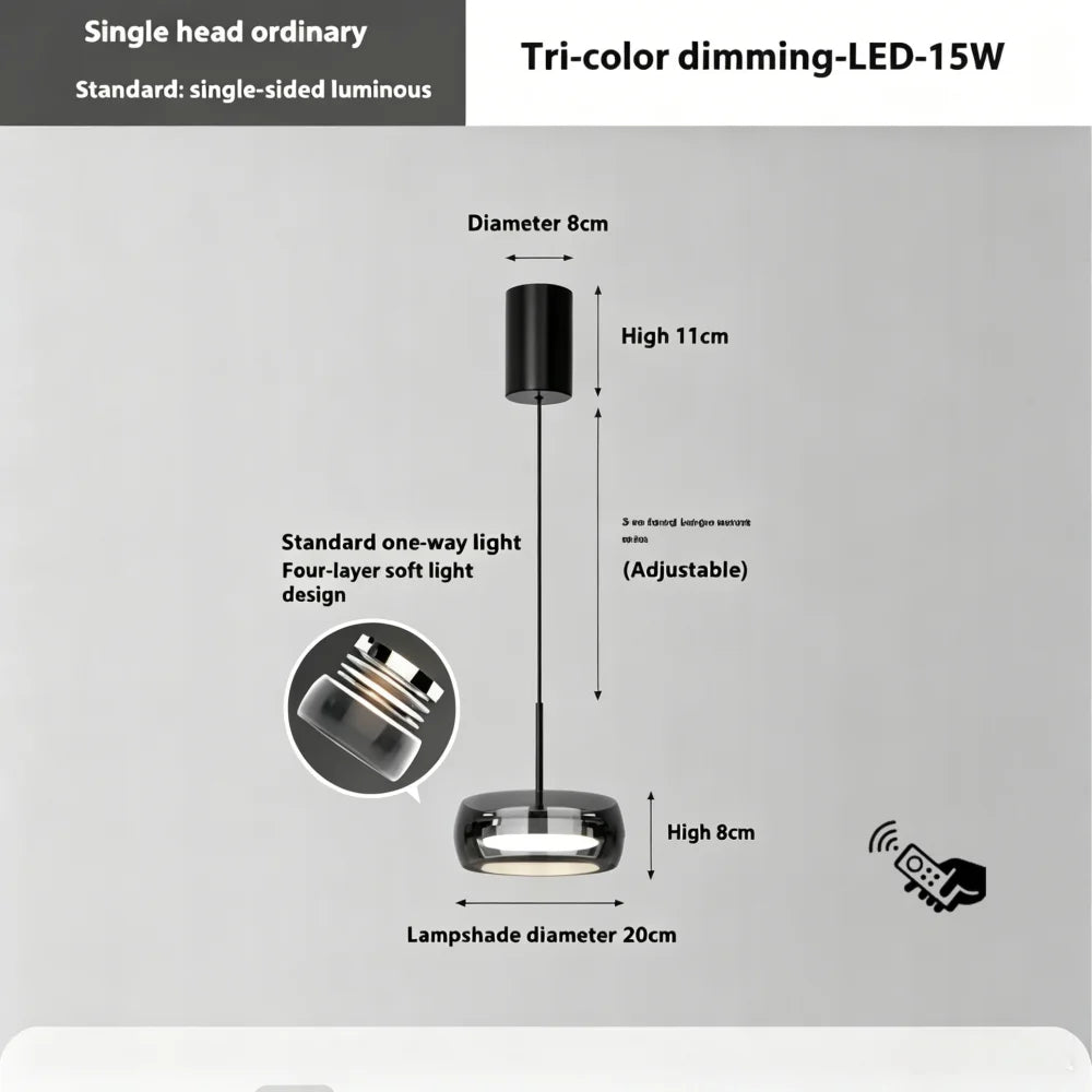 Remote Control LED Pendant