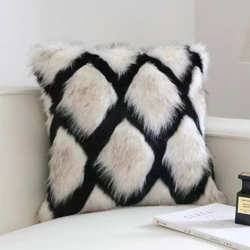 Soft Plush Throw Pillow Cover