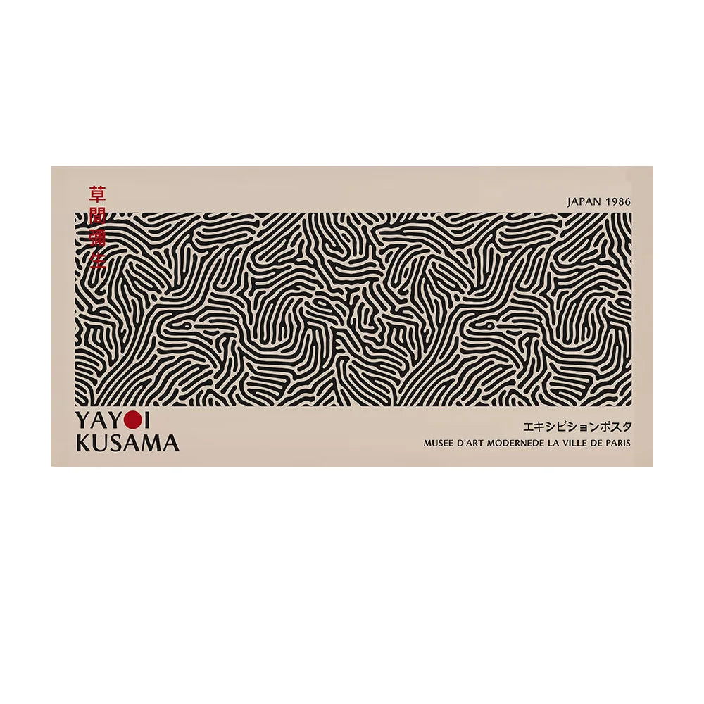 Yayoi Kusama Inspired Dots Canvas Wall Art