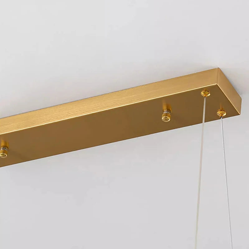 Crystal Linear Pendant Light