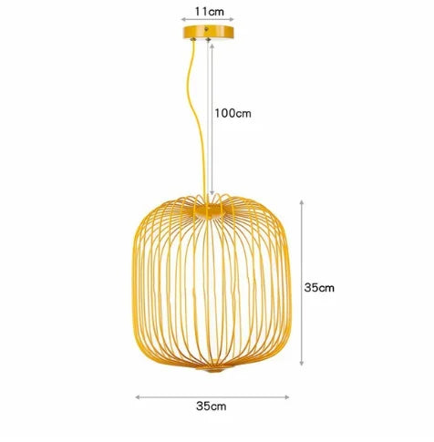 Spokes Birdcage Pendant Lamp