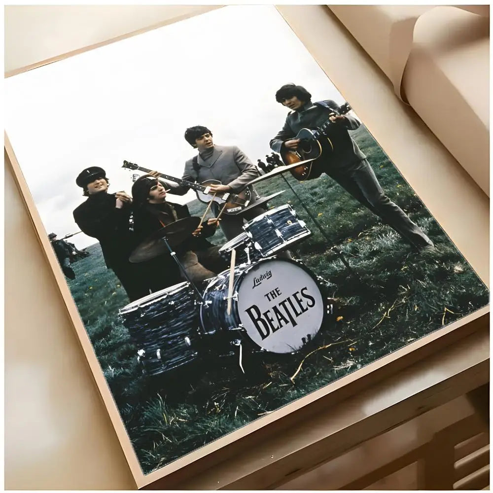 The Beatles Classic Rock Music Canvas Wall Art