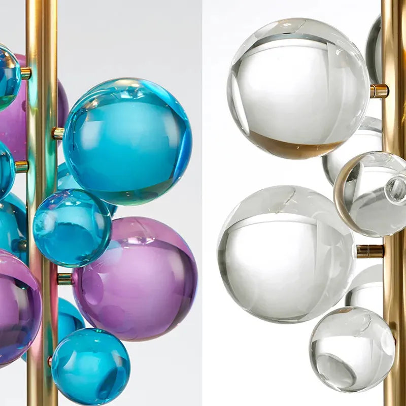 Globo floor lamp UK plug variant in bedroom reading nook setting