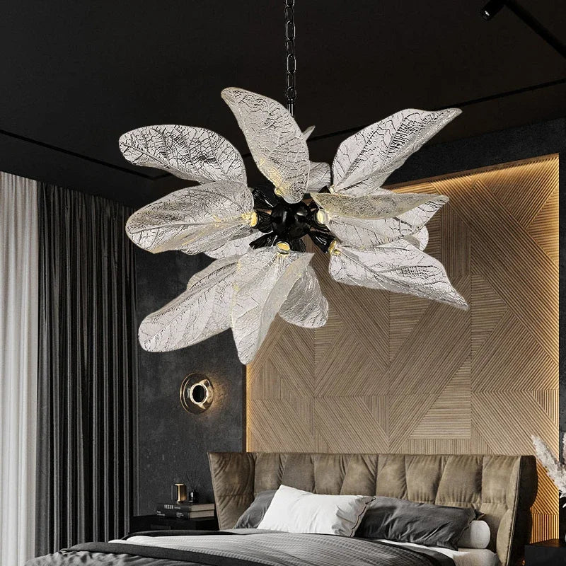 Leaf Petal Chandelier Light