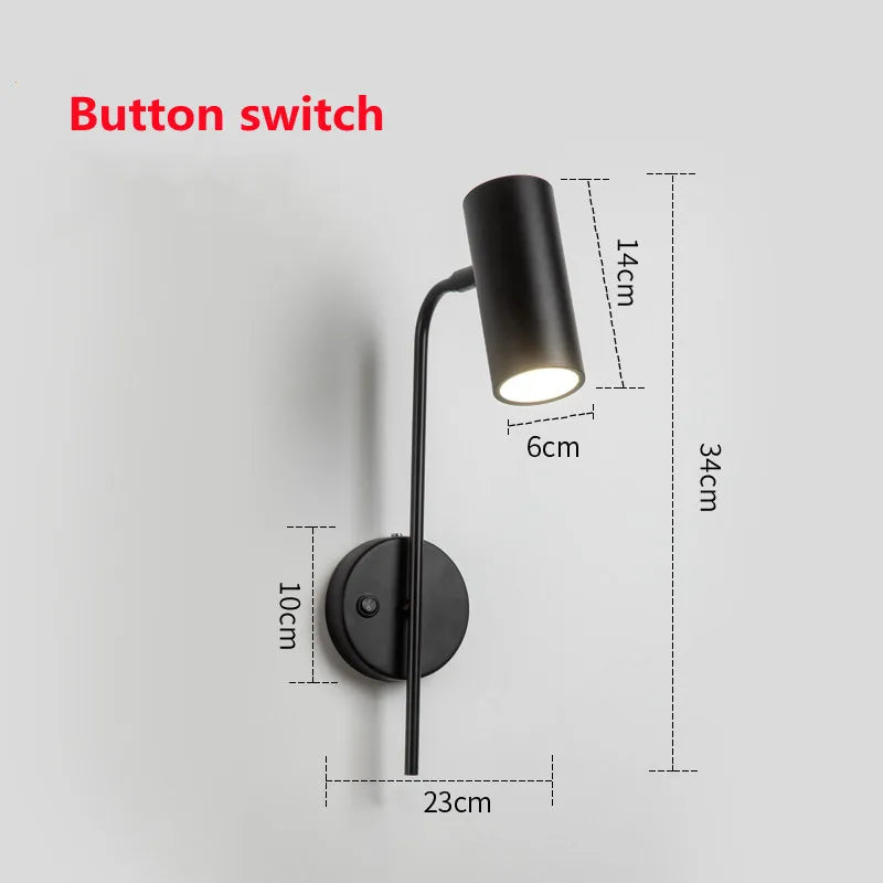 Modern Rotatable LED Wall Sconce