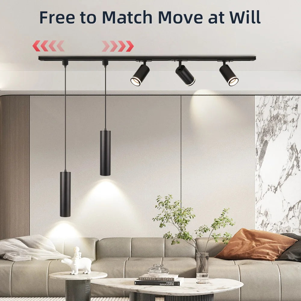 LED Track Pendant Light