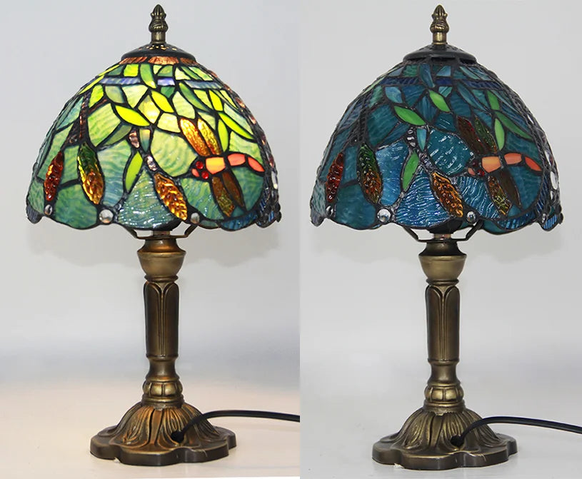 Tiffany Stained Glass Table Lamp