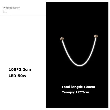 Linear Bar Pendant Light