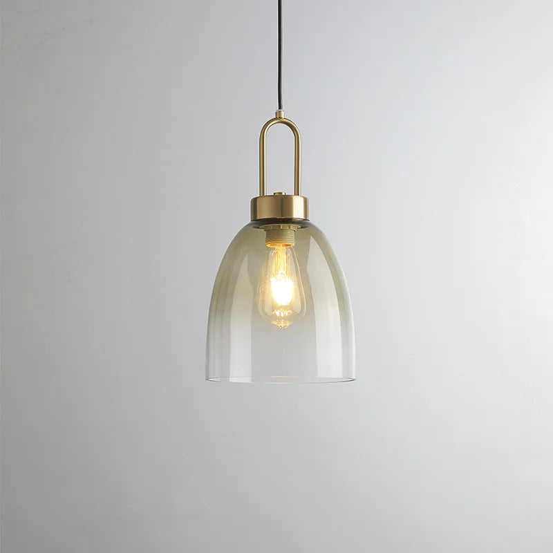 Industrial Metal Globe Pendant Light