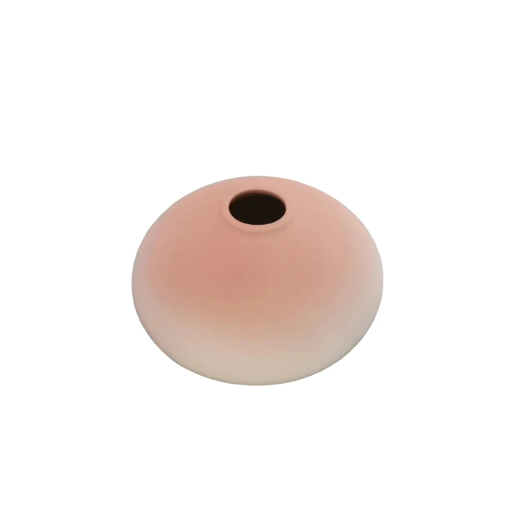 Japanese Black Ceramic Bud Vase