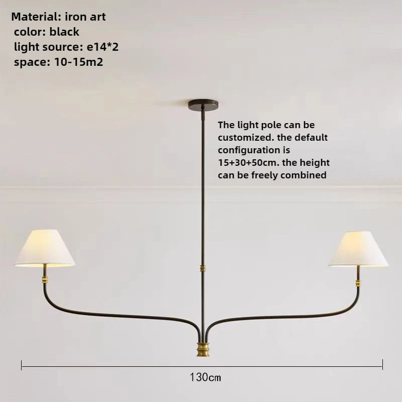 Fabric Branch Chandelier