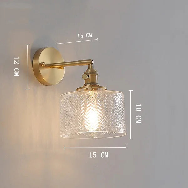 Nordic Glass Switch Wall Sconce