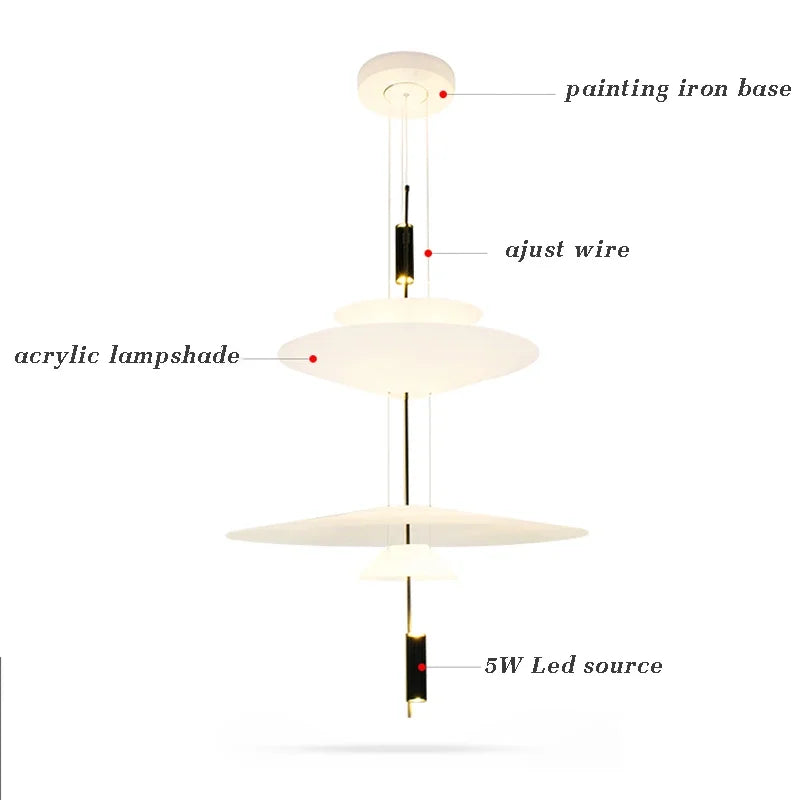 Flying Saucer LED Pendant