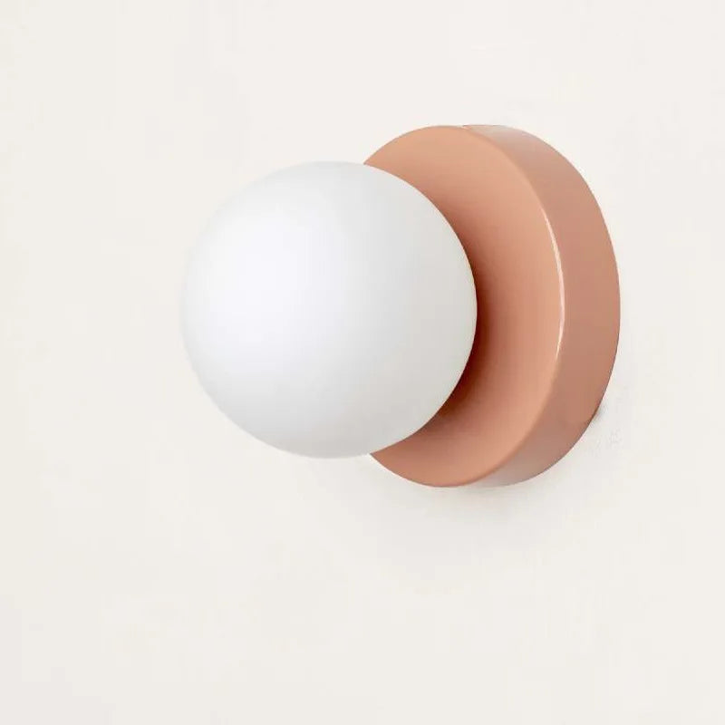 Macaron Mini Glass Wall Sconce