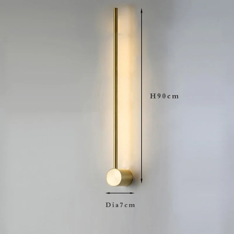 Modern Long Line LED Wall Sconce