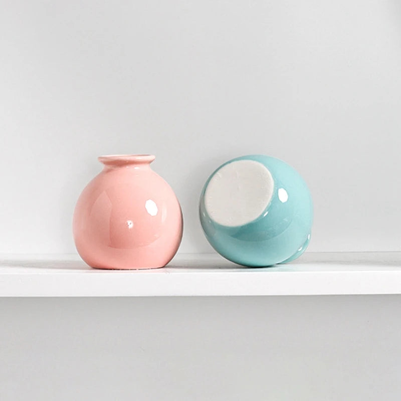 Nordic Ceramic Mini Vase Set