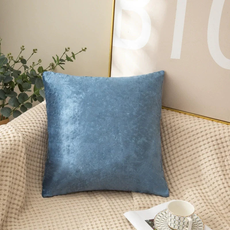 Velvet Throw Pillow Cover