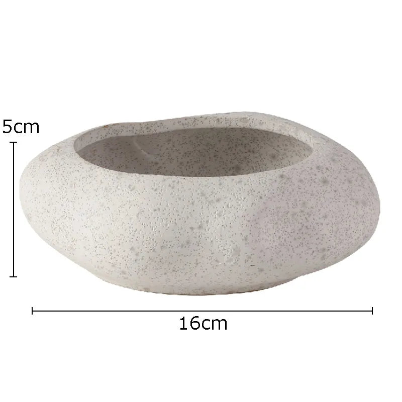Simplicity ceramic lotus vase styled with pampas grass