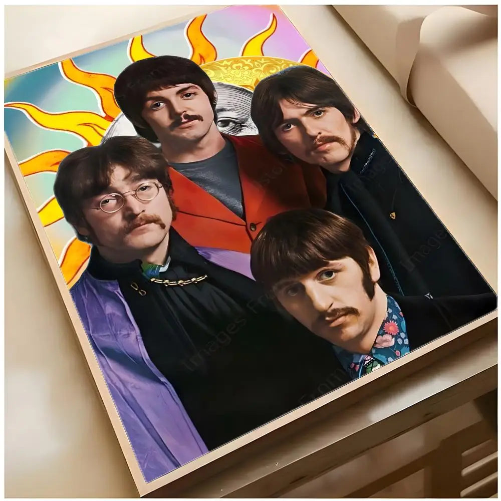 The Beatles Classic Rock Music Canvas Wall Art