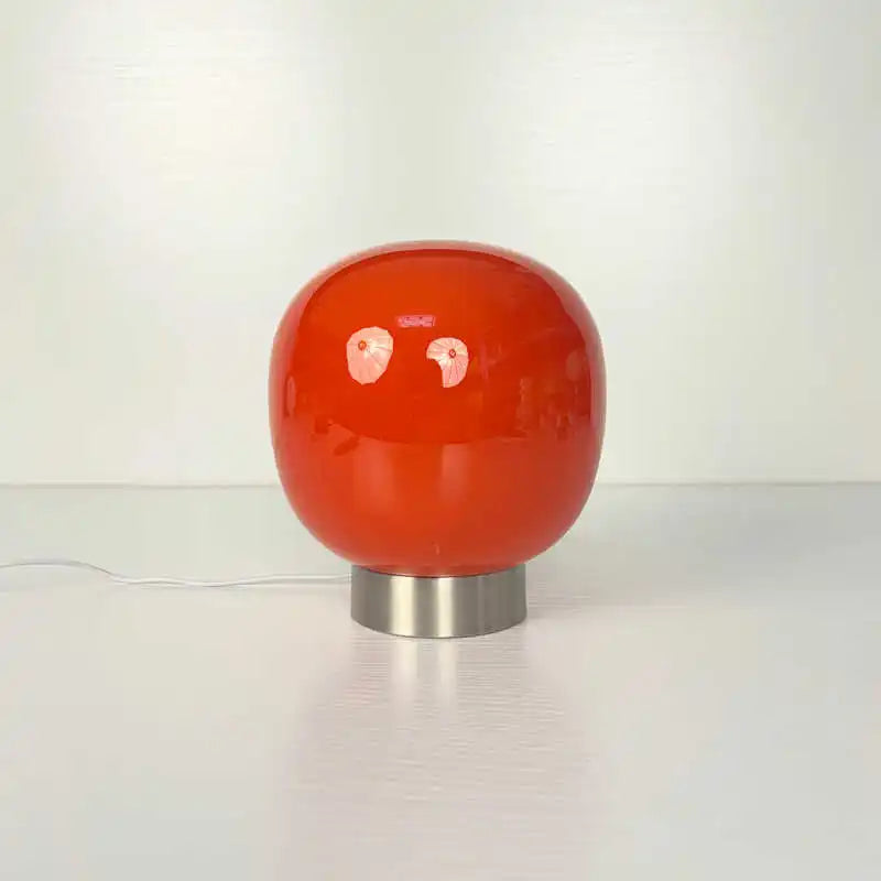 Mochi Glow LED lamp switched off showing organic rounded form
