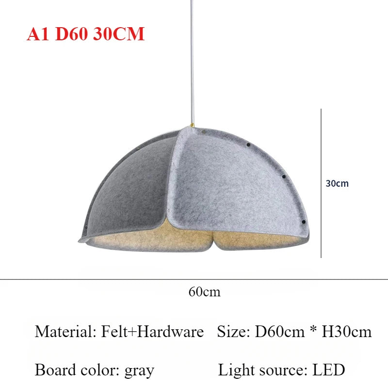 Nordic Felt Pendant Lamp