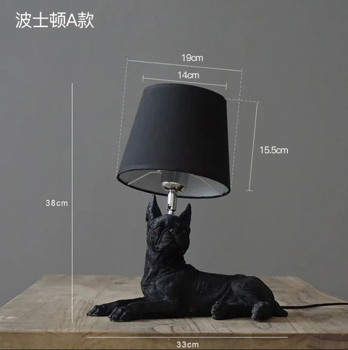 Puppy Dog Novelty Table Lamp