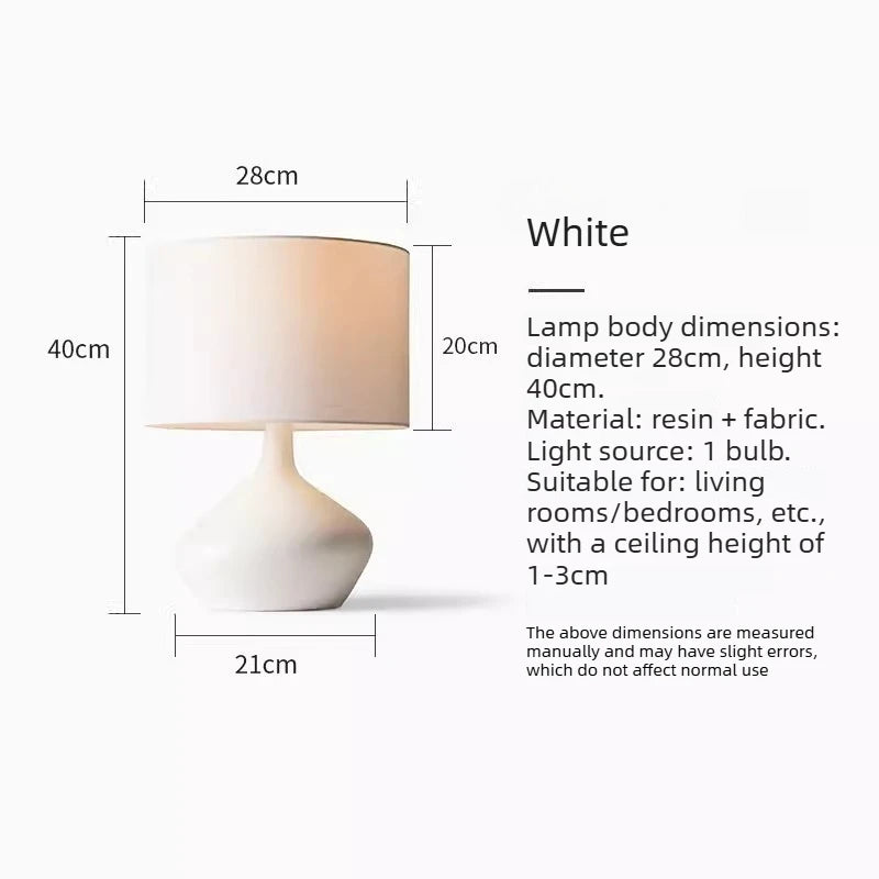 Japanese Minimalist Bottle Table Lamps Bedroom Beside Light Fixture Study Led Reading Lamp Living Room Decor Modern Illumination