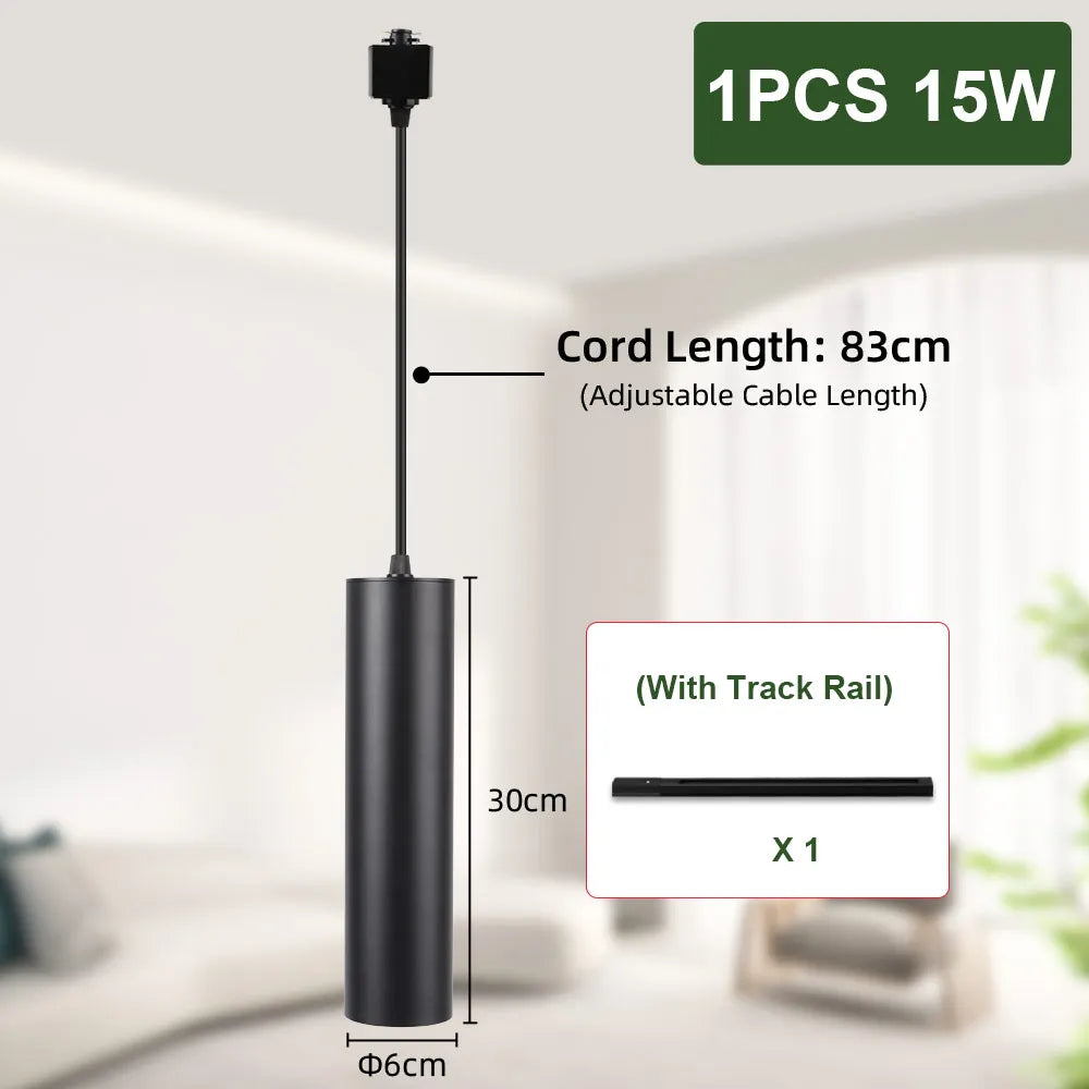 LED Track Pendant Light