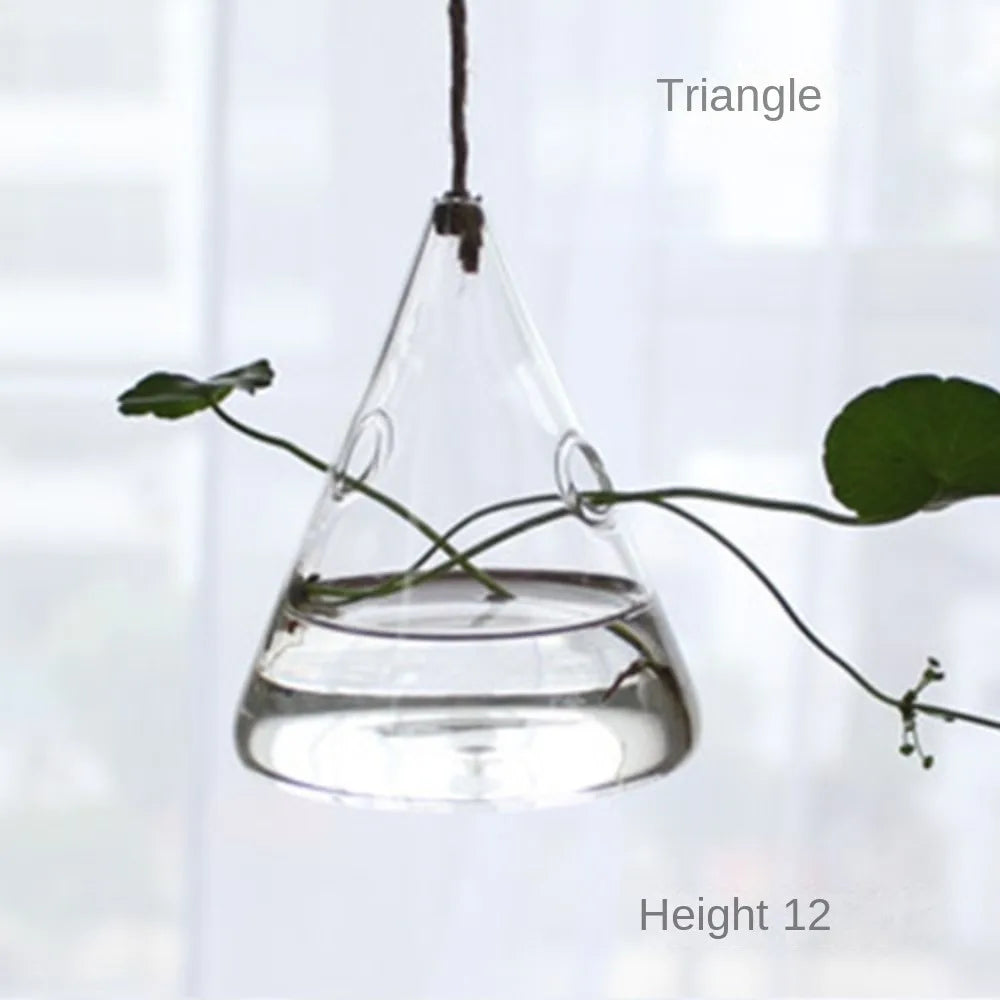 Hanging Glass Terrarium Vase Hydroponic Gift | Aurelia