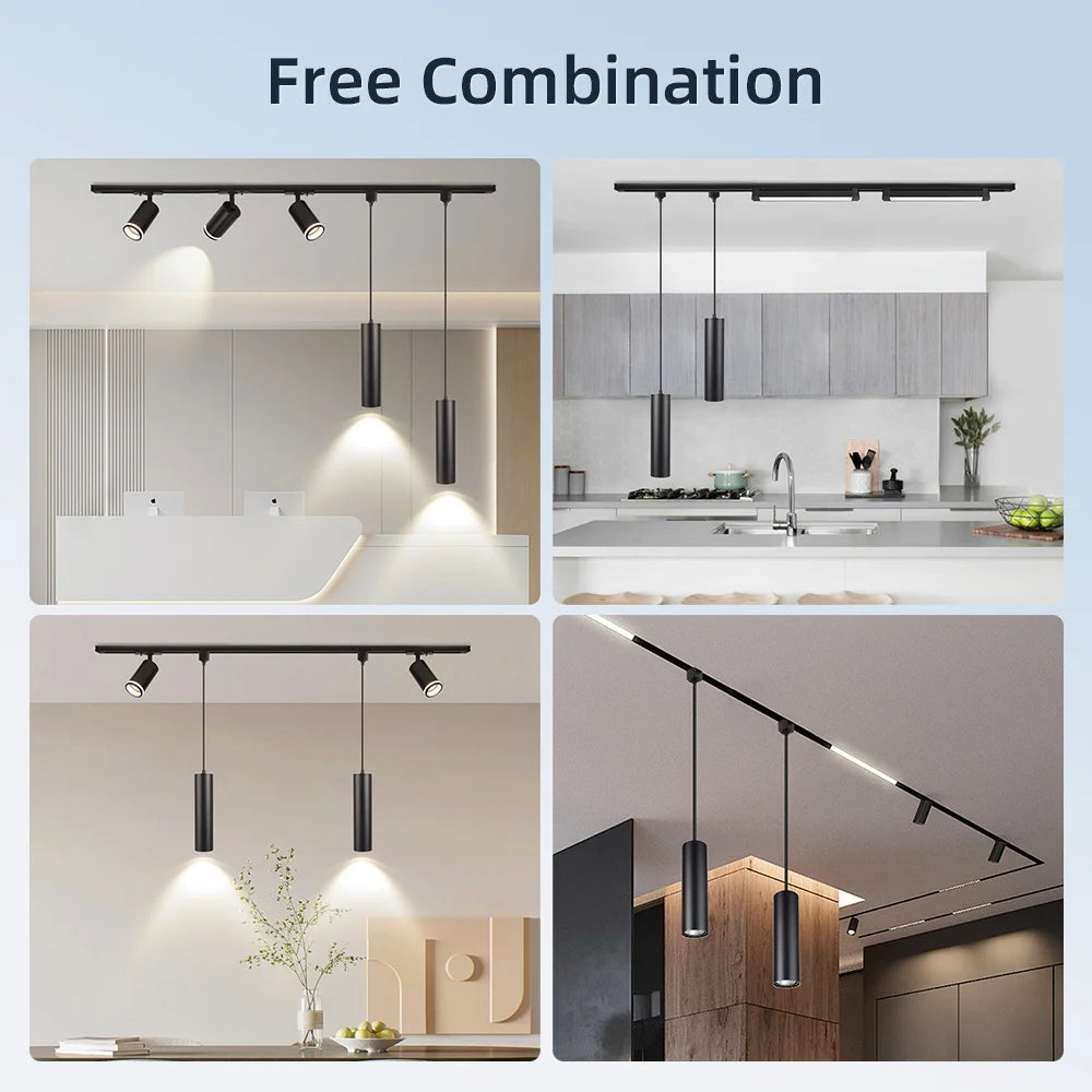 LED Track Pendant Light