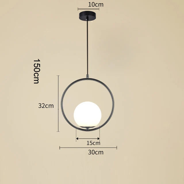 Metal Cage Pendant Light