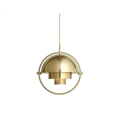 Plated iron chandelier with glass diffuser, assembly required